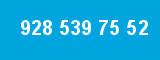 928 539 75 52 928 539 75 52